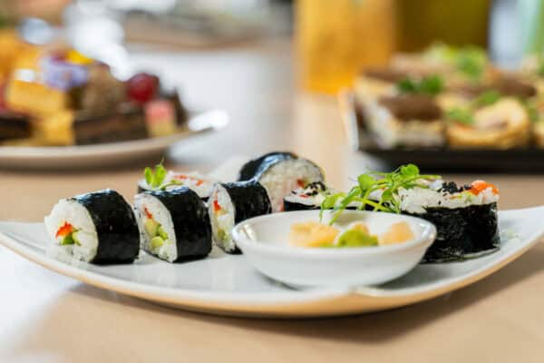 Funeral Catering Food Sushi